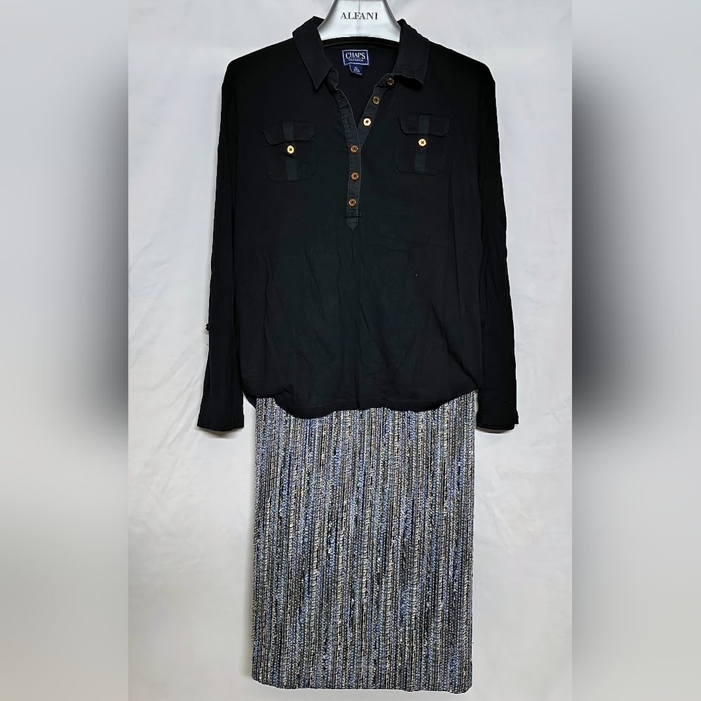 Anne Klein Frost Rain Skirt
